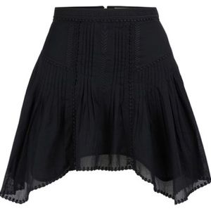 Isabel Marant Etoile - Akala Mini Skirt Black (Size FR 36)